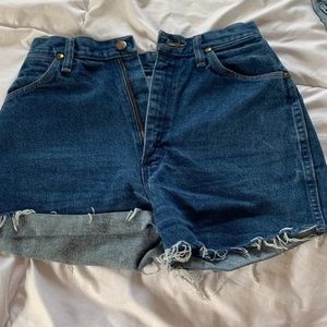 Vintage jean shorts